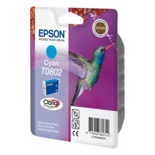 Epson tisková kazeta azurová (C13T08024011 / T0802)