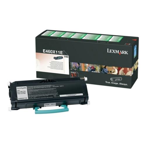 Lexmark tonerová kazeta černá (E460X11E / 0E460X11E) (Vrátit, high capacity)