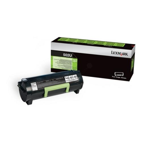 Lexmark tonerová kazeta černá (50F2U00 / 502U) (Vrátit, high capacity)