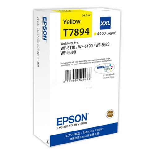 Epson tisková kazeta žlutý (C13T789440 / T7894XXL) (high capacity)