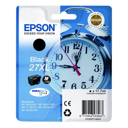 Epson tisková kazeta černá (C13T27114010 / 27XL) (high capacity)