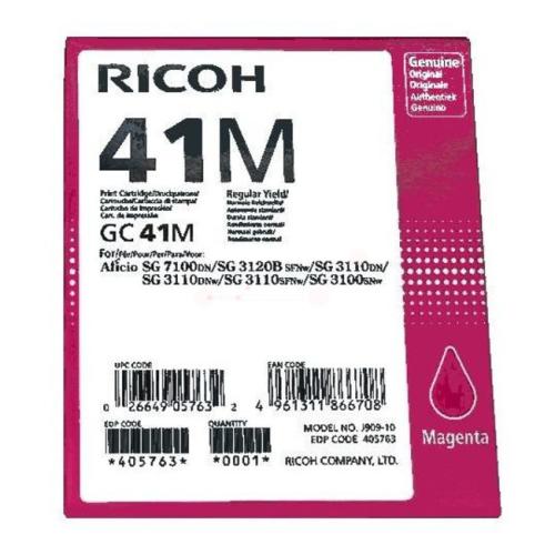 Ricoh tisková kazeta magenta (405763 / GC41M)