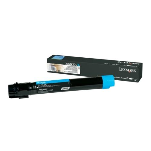 Lexmark tonerová kazeta azurová (X950X2CG / 0X950X2CG) (high capacity)