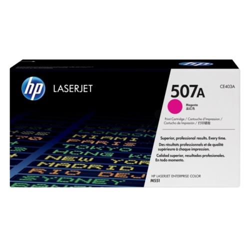 HP tonerová kazeta magenta (CE403A / 507A)