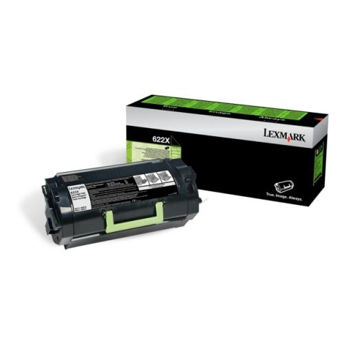 Lexmark tonerová kazeta černá (62D2X00 / 622X) (Vrátit, high capacity)