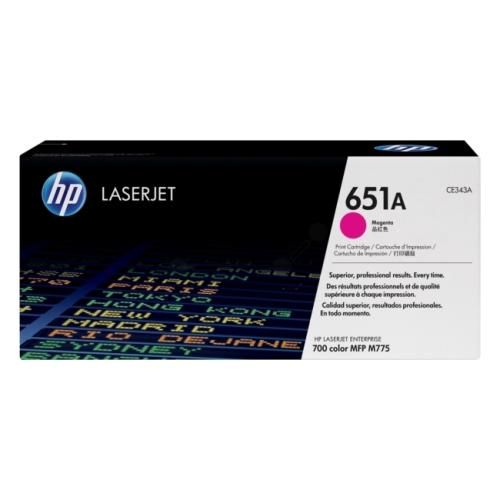 HP tonerová kazeta magenta (CE343A / 651A)