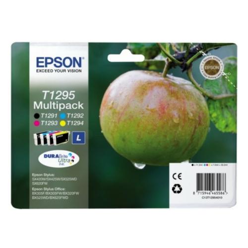 Epson tisková kazeta černá / azurová / magenta / žlutý (C13T12954012 / T1295) (multipack)