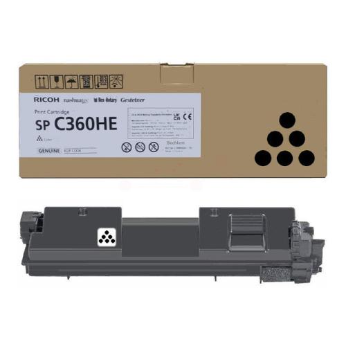 Ricoh tonerová kazeta černá (408184 / SPC360HE) (high capacity)