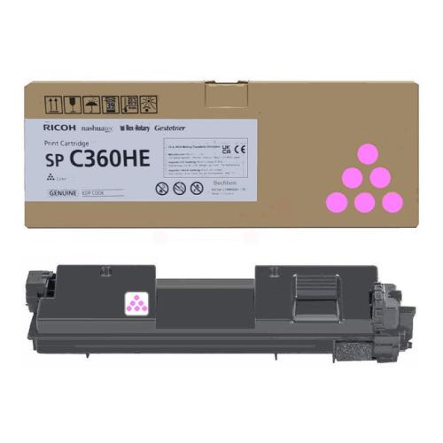 Ricoh tonerová kazeta magenta (408186 / SPC360HE) (high capacity)