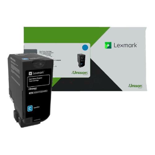 Lexmark tonerová kazeta azurová (74C2SC0 / 0074C2SC0) (Vrátit)