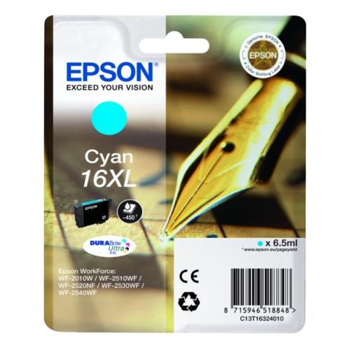 Epson tisková kazeta azurová (C13T16324012 / 16XL) (high capacity)