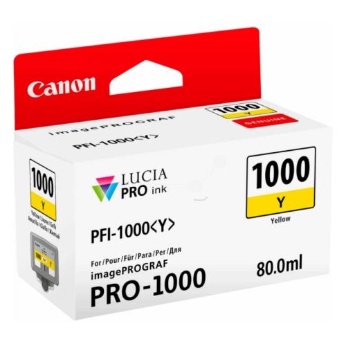 Canon tisková kazeta žlutý (0549C001 / PFI1000Y)