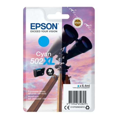 Epson tisková kazeta azurová (C13T02W24010 / 502XL) (high capacity)