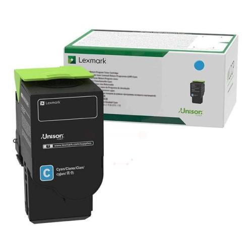 Lexmark tonerová kazeta azurová (78C2XC0 / 078C2XC0) (Vrátit, high capacity)