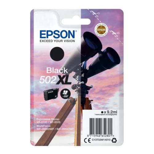 Epson tisková kazeta černá (C13T02W14010 / 502XL) (high capacity)