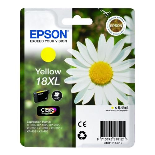 Epson tisková kazeta žlutý (C13T18144012 / 18XL) (high capacity)