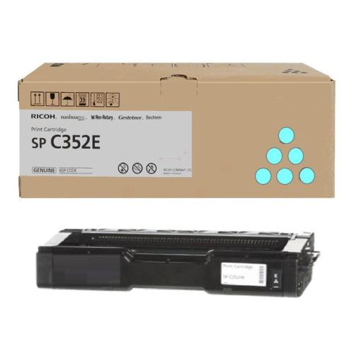 Ricoh tonerová kazeta azurová (407384 / TYPESP352E)