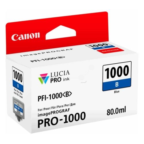 Canon tisková kazeta modrý (0555C001 / PFI1000B)