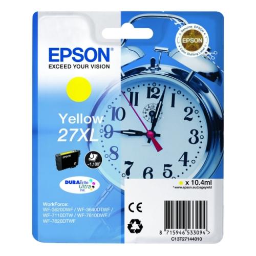 Epson tisková kazeta žlutý (C13T27144012 / 27XL) (high capacity)