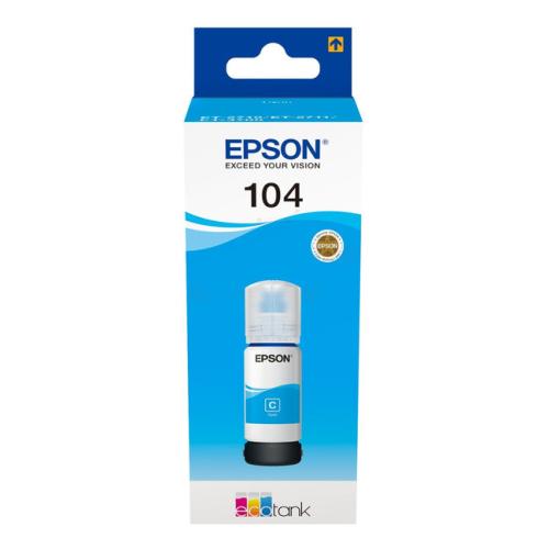 Epson tisková kazeta azurová (C13T00P240 / 104)