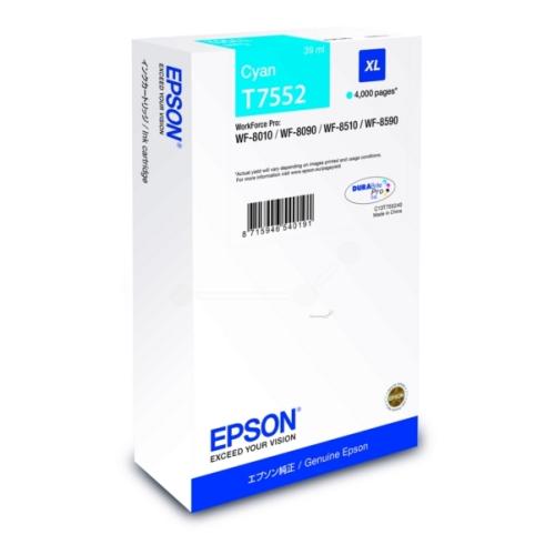 Epson tisková kazeta azurová (C13T755240 / T7552)