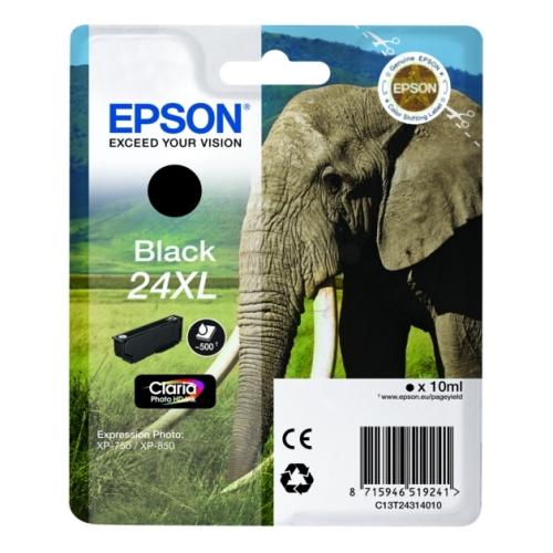 Epson tisková kazeta černá (C13T24314012 / 24XL) (high capacity)