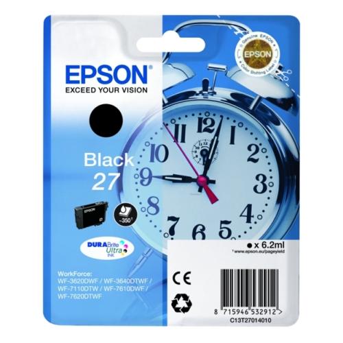 Epson tisková kazeta černá (C13T27014012 / 27)