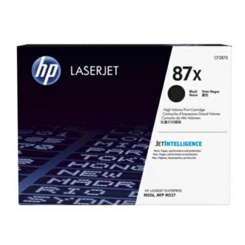 HP tonerová kazeta černá (CF287X / 87X) (high capacity)