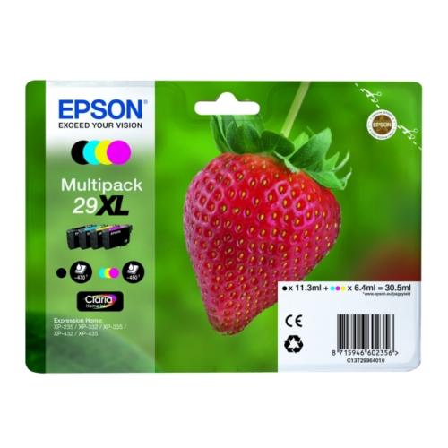 Epson tisková kazeta černá / azurová / magenta / žlutý (C13T29964012 / 29XL) (multipack, high capacity)