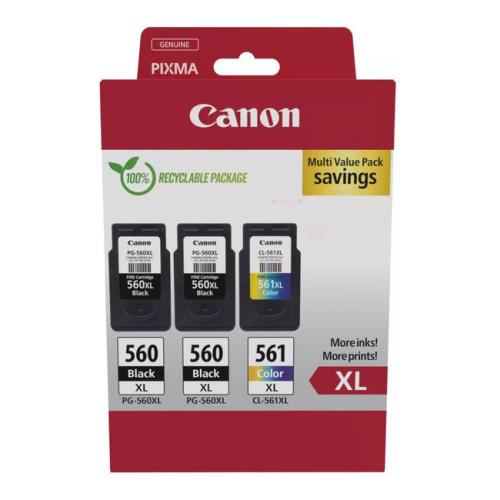 Canon tisková kazeta černá / barva (3712C009 / PG560XL+CL561XL) (multipack)