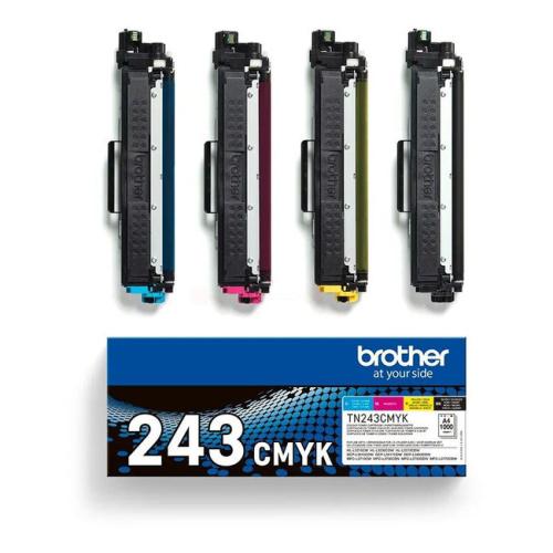 Brother tonerová kazeta černá / azurová / magenta / žlutý (TN243CMYK / TN243VALBP) (multipack)