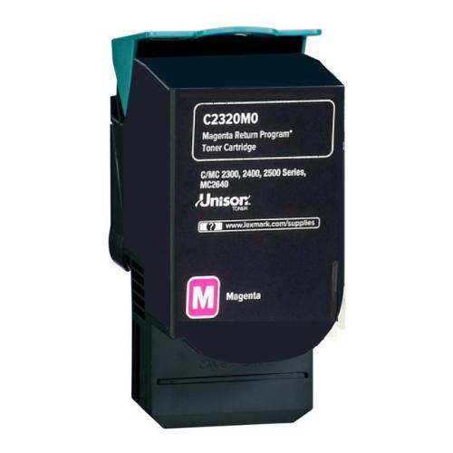 Lexmark tonerová kazeta magenta (C242XM0 / 0C242XM0) (Vrátit, high capacity)