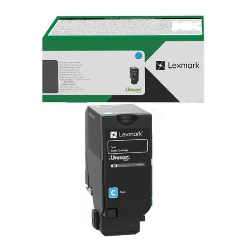 Lexmark tonerová kazeta azurová (81C2XC0 / 081C2XC0) (Vrátit, high capacity)