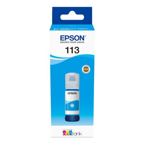 Epson tisková kazeta azurová (C13T06B240 / 113)