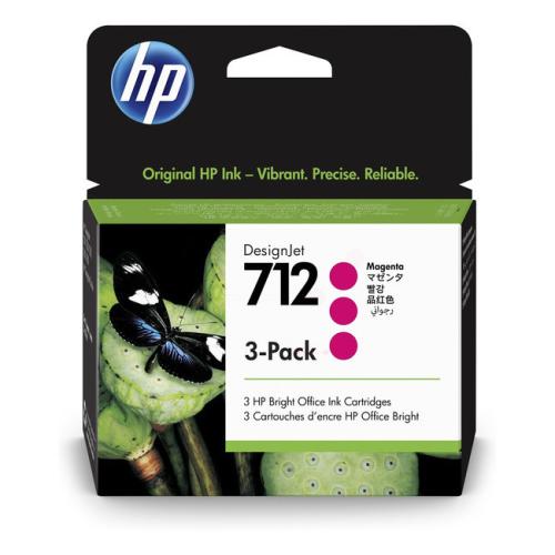 HP tisková kazeta magenta (3ED78A / 712) (multipack)