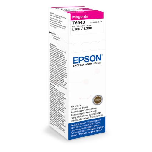 Epson tisková kazeta magenta (C13T66434A / T6643)