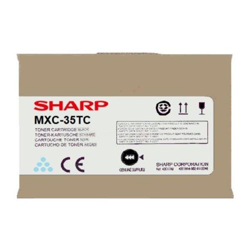 Sharp tonerová kazeta azurová (MXC35TC /)