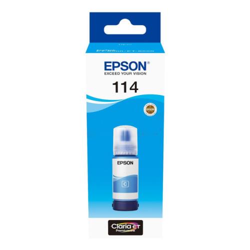 Epson tisková kazeta azurová (C13T07B240 / 114)