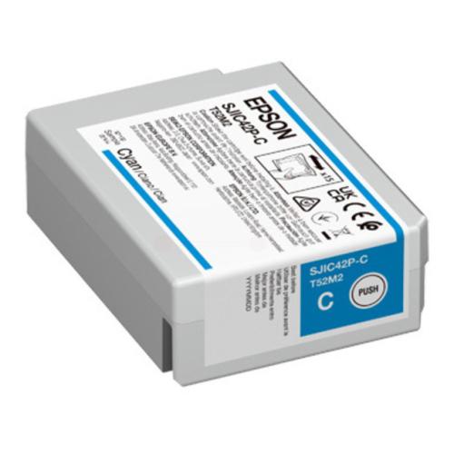 Epson tisková kazeta azurová (C13T52M240 / SJIC42PC)