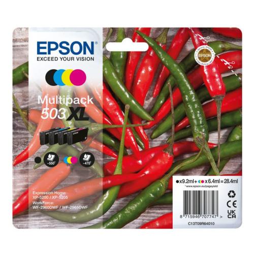 Epson tisková kazeta černá / azurová / magenta / žlutý (C13T09R64010 / 503XL) (multipack, high capacity)