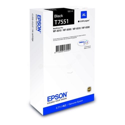 Epson tisková kazeta černá (C13T75514N / T7551)