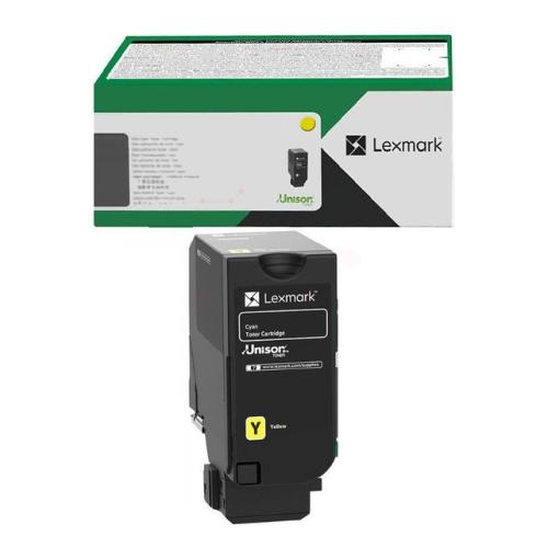 Lexmark tonerová kazeta žlutý (81C2XY0 / 081C2XY0) (Vrátit, high capacity)