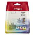 Canon tisková kazeta azurová / magenta / žlutý (0621B029 / CLI8) (multipack)