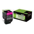 Lexmark tonerová kazeta magenta (80C2SM0 / 802SM) (Vrátit)