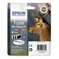 Epson tisková kazeta azurová / magenta / žlutý (C13T13064012 / T1306) (multipack)