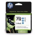 HP tisková kazeta azurová (3ED77A / 712) (multipack)